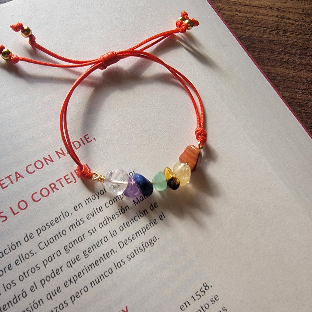 7 Chakra Bracelet - Gemstone Beaded Crystal Bracelet | Reiki Bracelet