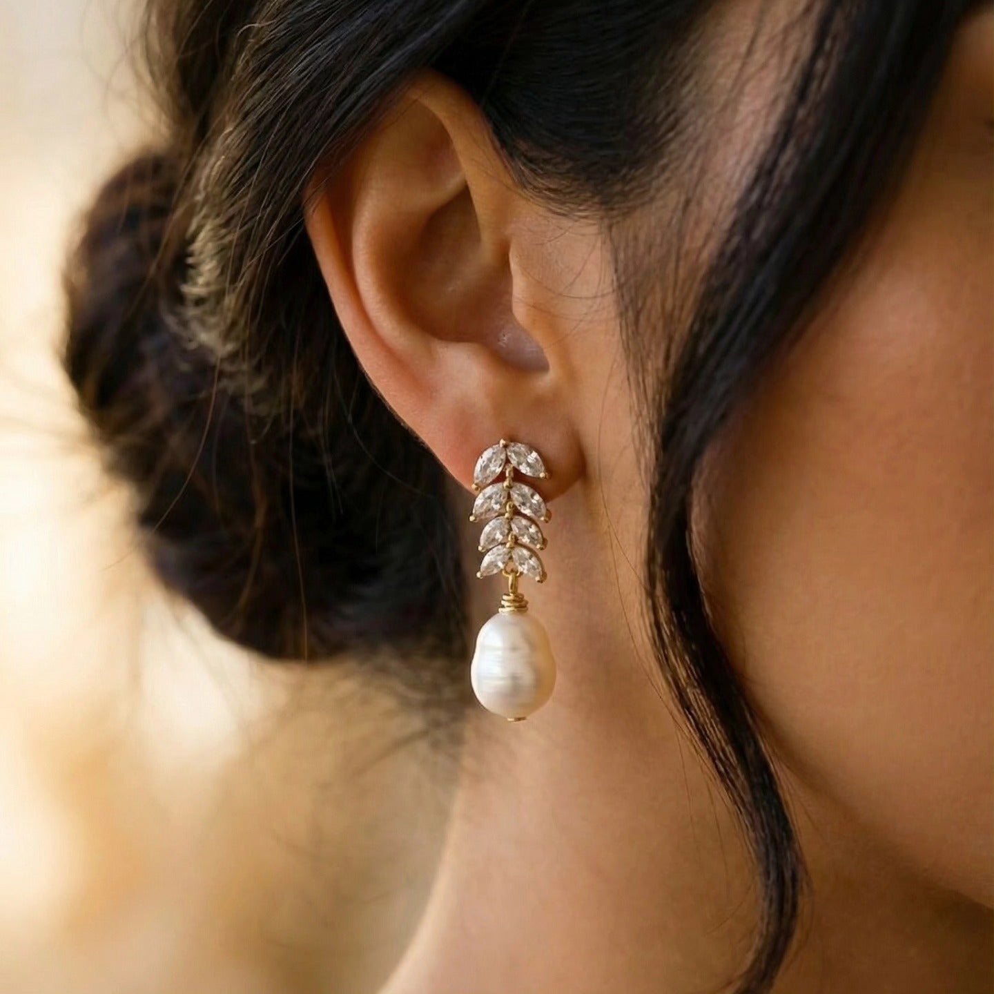 Freshwater pearl Earrings
