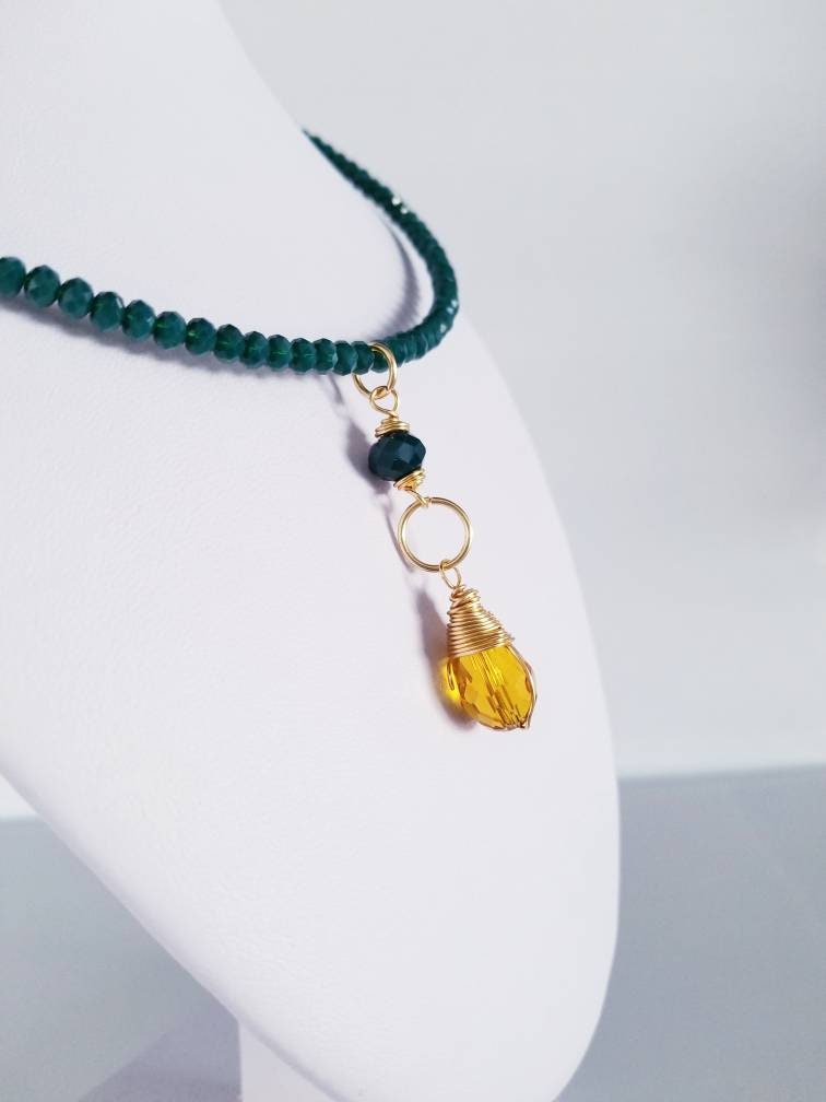 Crystal Necklace, Gemstone Necklace, Collar Choker, Choker Necklaces For Women, Dainty Choker, Bride Gift From Bridesmaid, Dainty Necklace