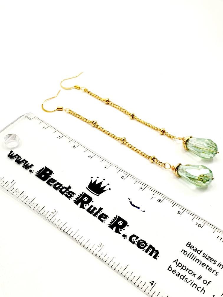 Minimalist Dangle Chain Earrings, Threader Earrings, Chain Threader Earrings, Simple earring, Earring chain, Dainty chain earring