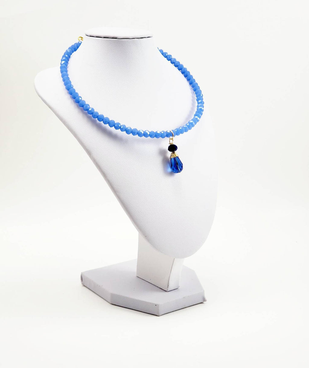 Choker, Crystal Choker, Collar Choker For Women, Chunky Gemstone Necklace, Birthstone Necklace For Mom, Secret Santa Gift For Women