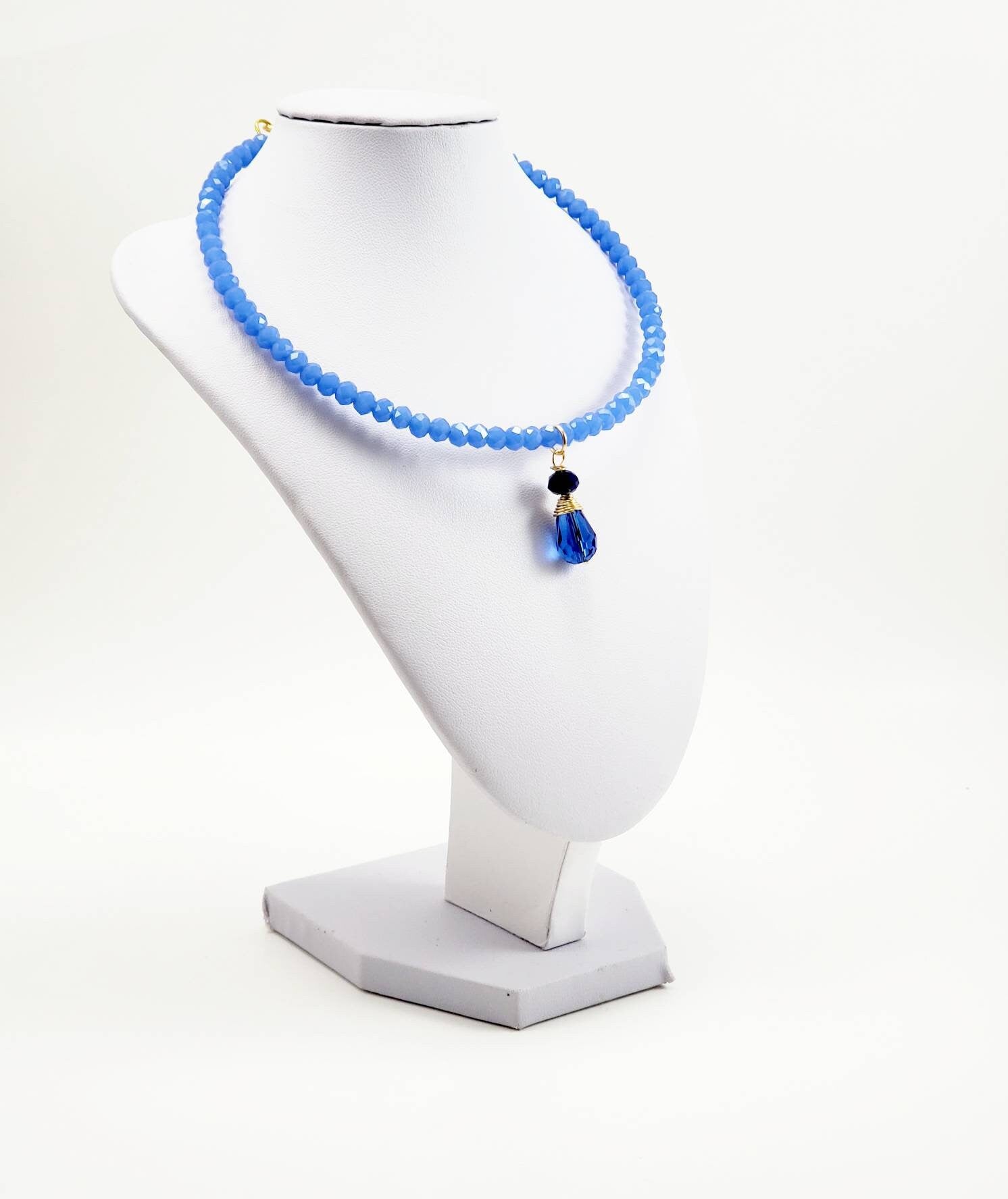 Choker, Crystal Choker, Collar Choker For Women, Chunky Gemstone Necklace, Birthstone Necklace For Mom, Secret Santa Gift For Women