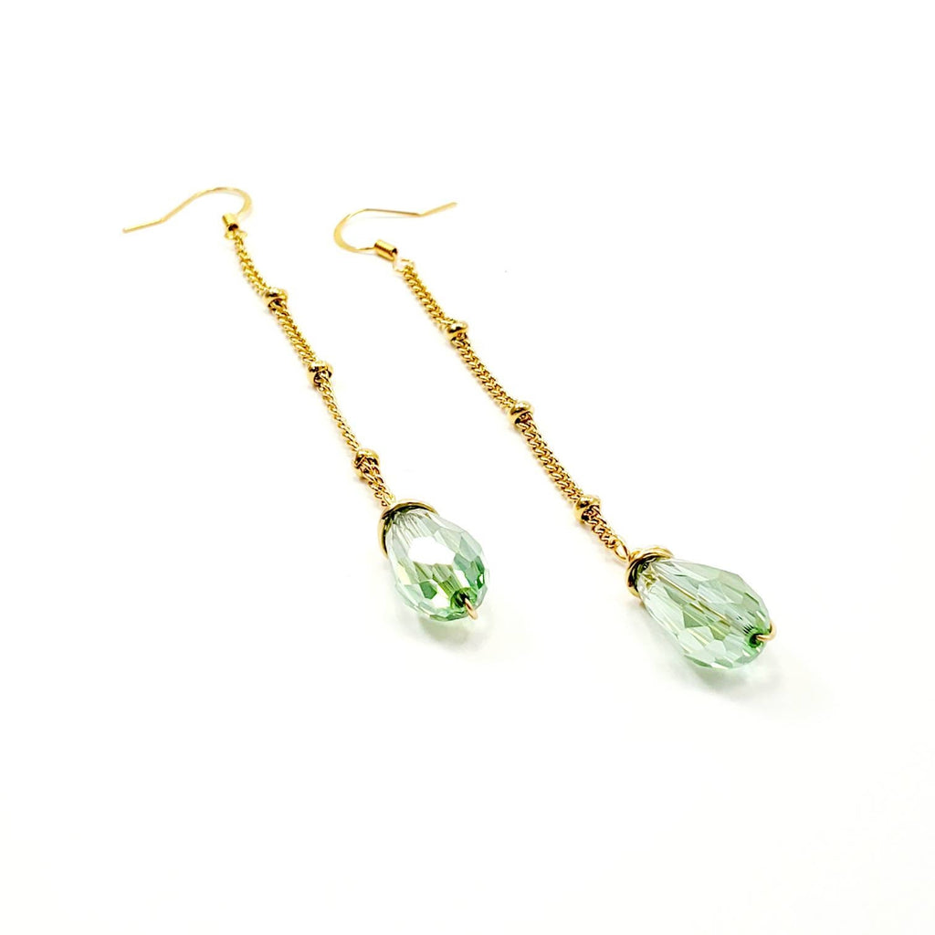 Minimalist Dangle Chain Earrings, Threader Earrings, Chain Threader Earrings, Simple earring, Earring chain, Dainty chain earring