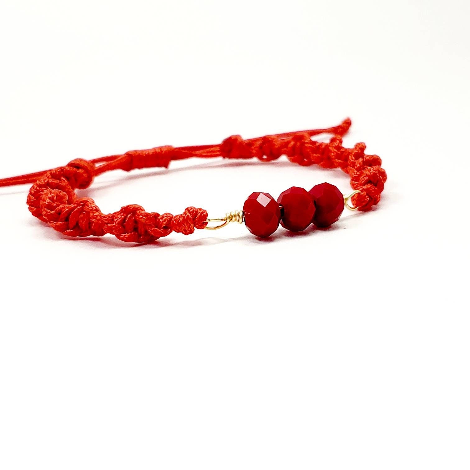 Dainty Bracelet, knotted Twisted Woven Bracelet, Waterproof Macrame Bracelet, stackable bracelet, Friendship Bracelet, Gifts For-Her