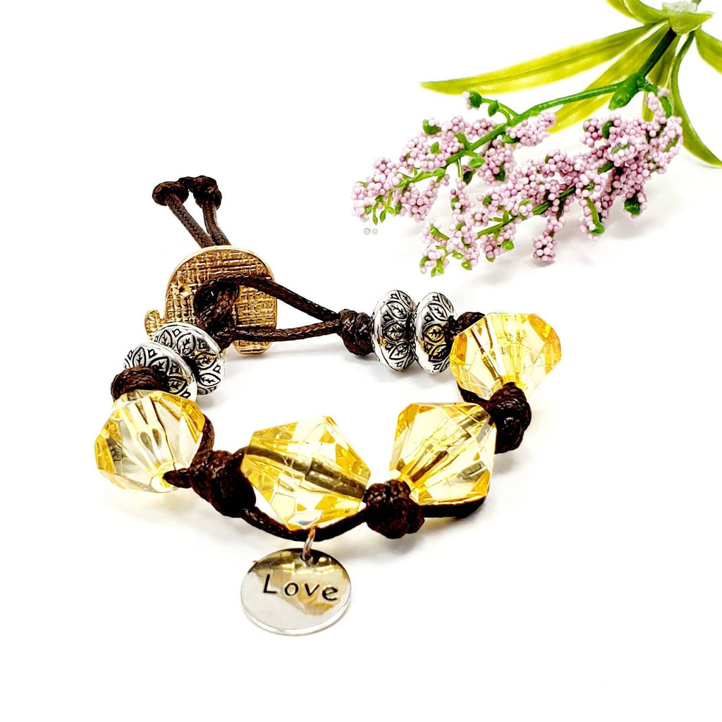 Leather bracelet, Bracelet for Women, Women's Leather Bracelet Boho Braided Leather Bracelet, braided leather womens gift bracelet