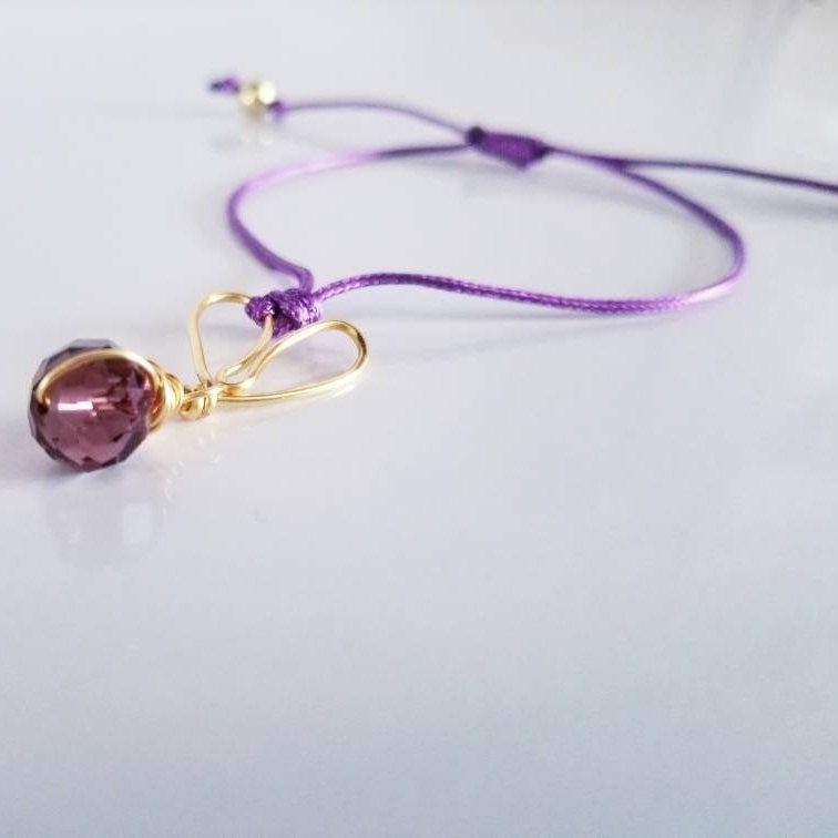 Dainty String Hearts bracelets and Necklace, Strings bracelets, couples bracelet, friendship bracelet, bff bracelet, waterproof bracelet