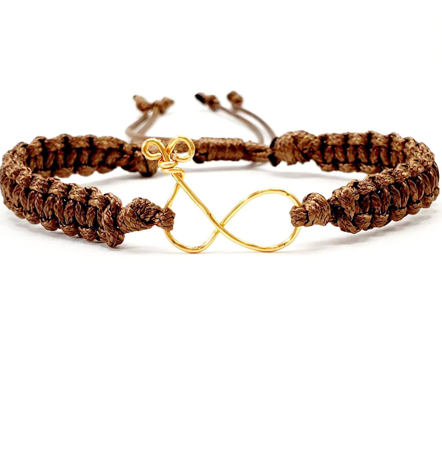 Dainty Bracelet, Flat Macrame Wax Cord Bracelet, Friendship Bracelet, Adjustable Bracelet, Femme Bracelet, Best Friend Bracelet Waterproof