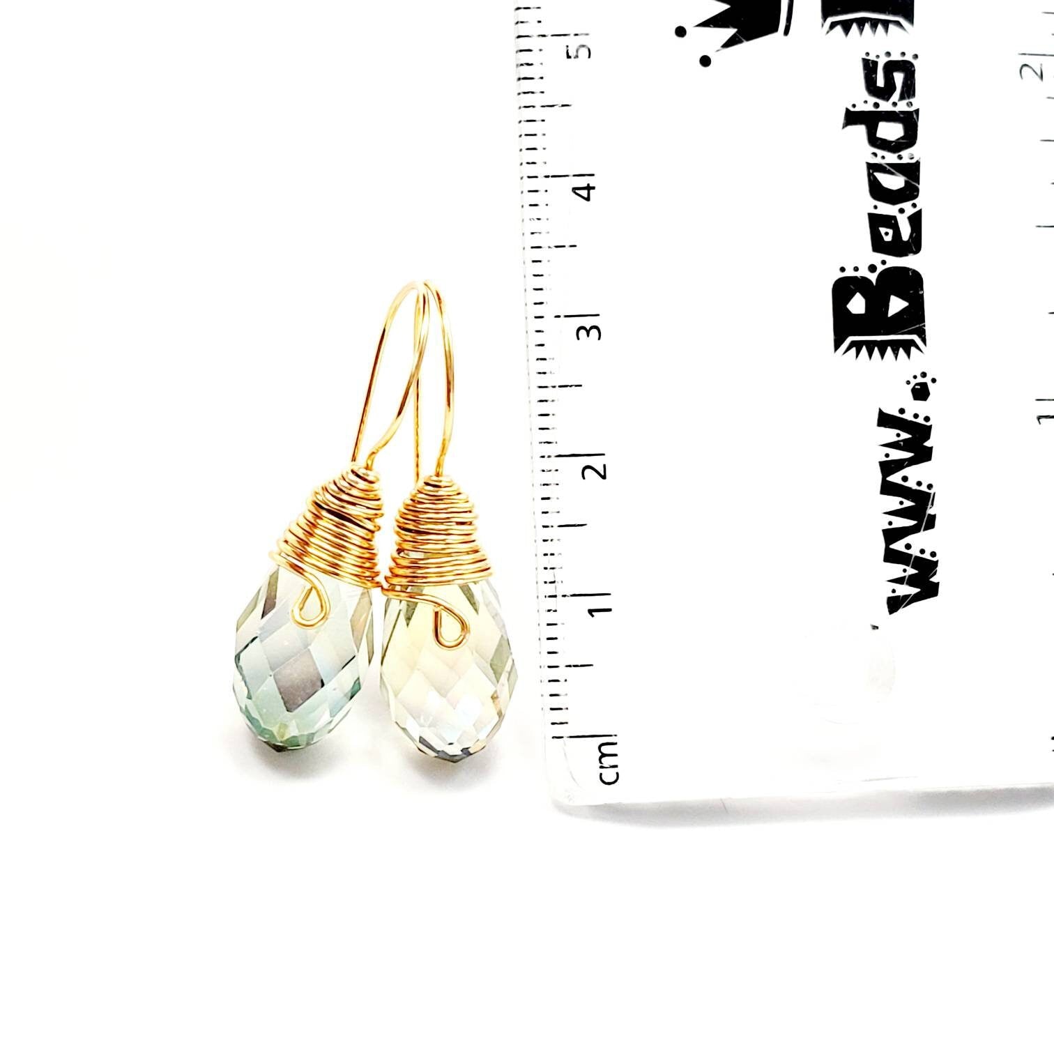 Dainty Tear drop Crystal earrings, Dropping Earrings, Earrings Gold Minimalist, Gold Tiny Earring, Earrings, Earrings Bridesmaid Gifts
