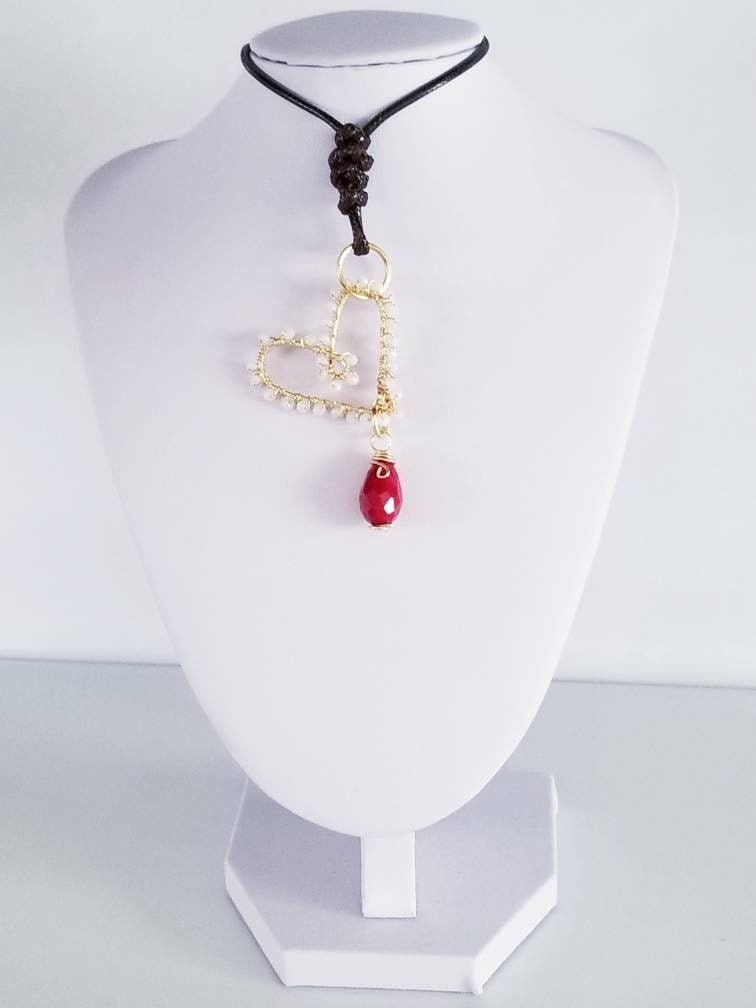 Leather Lariat Necklace, Leather Wrap Necklace, Boho Lariat Necklace, Leather Cord Necklace, Long Necklace Cord, Layered gold filled jewelry