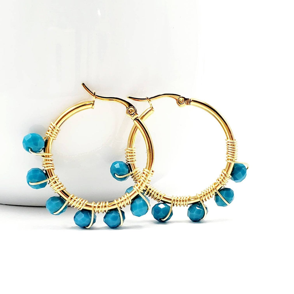 Dainty hoop earring, Thin hoop gold, Minimalistic Earrings Hoop, Huggie Earrings, Thin Gold Hoop Earrings, Crystal Earrings Hoops, For Her