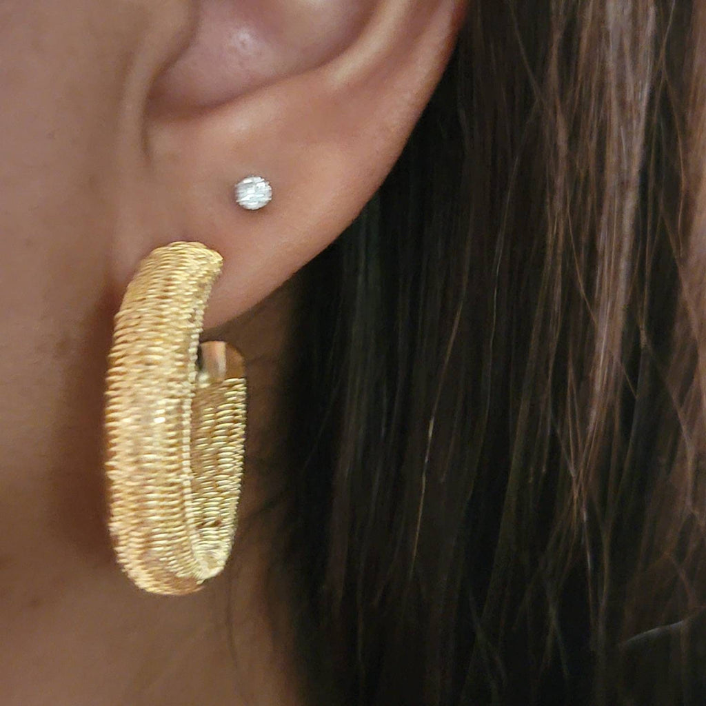 thick hoop earrings, Thick gold hoop earrings, Tiny gold hoop earrings, Gold half hoop earrings, Chunky hoops, big hoop earrings,Dainty hoop