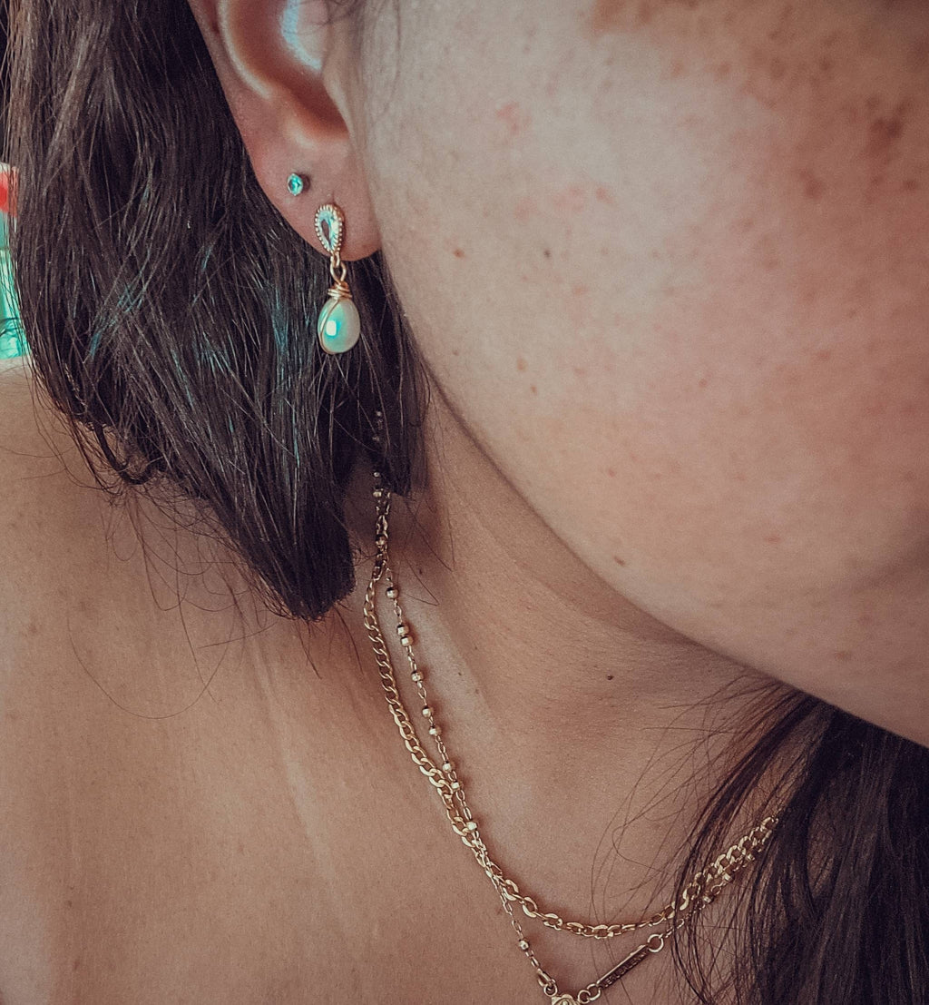 Pearl drop earrings, pearl gifted earring, pearl earring drops, dainty earrings huggie, weddings- giftful, gifted bride giftful, gifte gift