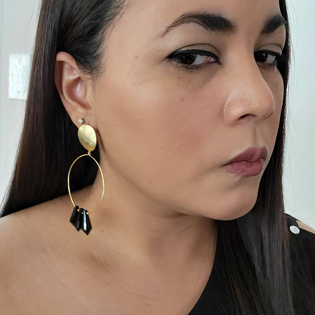 Thin hoop earrings, Crystal hoop earrings, Hoop Earrings With Charm, Thin gold hoop earrings, extra large hoop, large hoop earrings