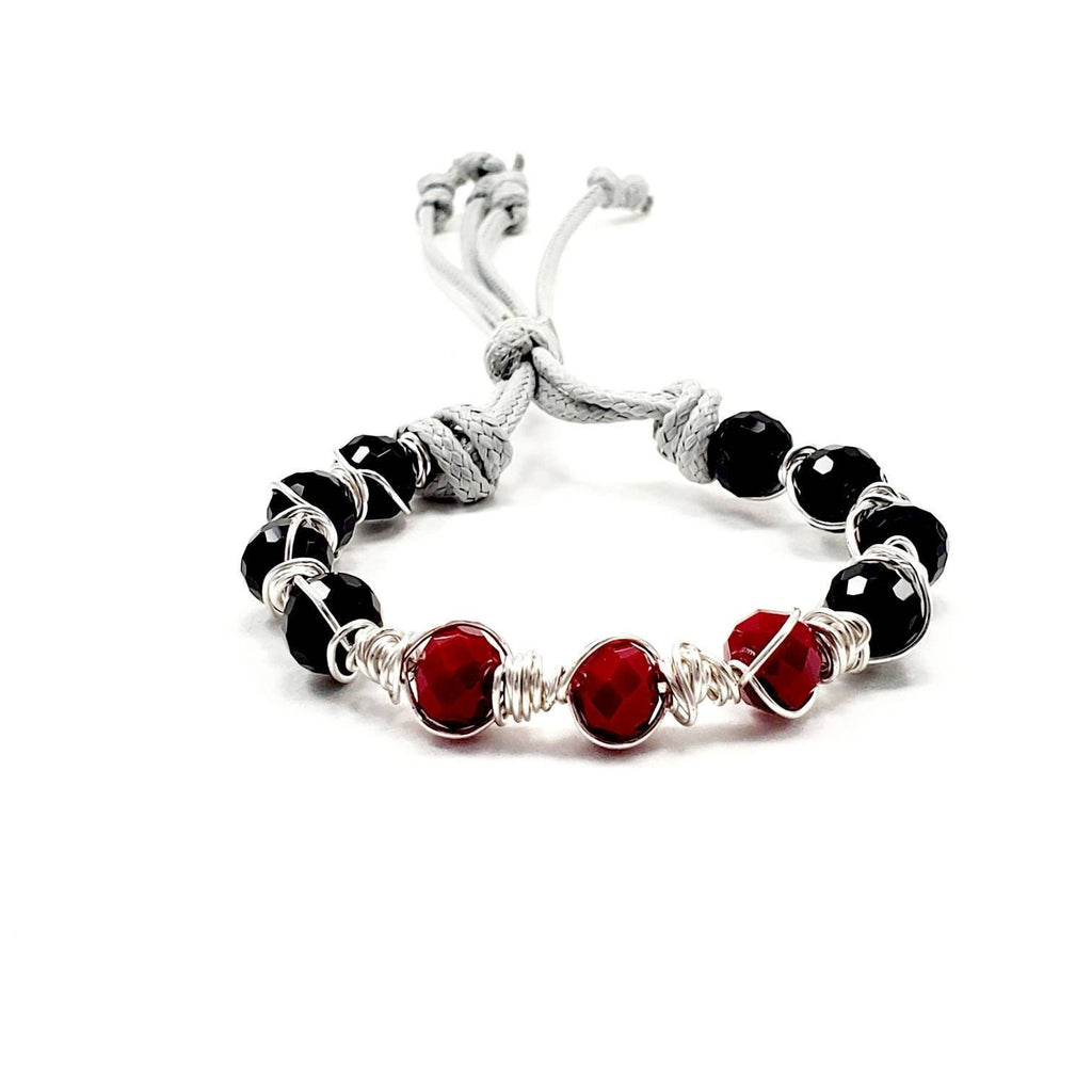 Crystal bracelets, Dainty bracelets, Crystal Bracelet, Boho layered wrap, Leather beaded wrap, stone-bracelet, bracelets for women, for gift