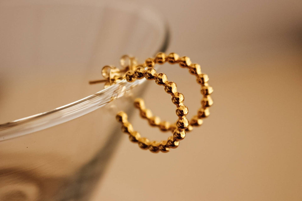 Dainty hoops earring, tiny small hoop, Ball Hoop Earrings,earring hoop thin,minimalistic earrings, small hoop earrings huggies,gift for- her