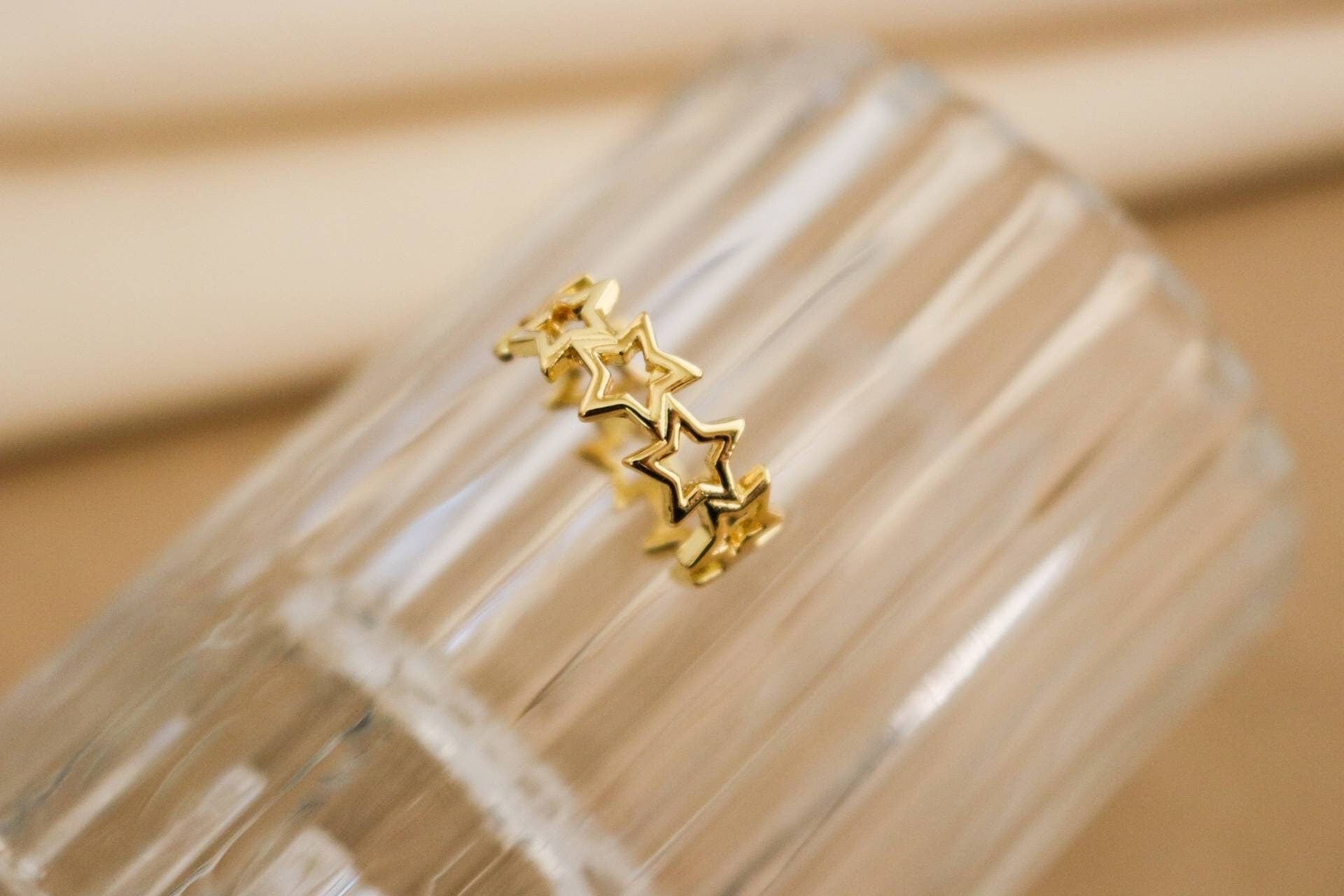 Dainty Ring, Star Gold ring, Statemente ring, Celestial ring, Stackable ring, Minimalistic rings, Dainty Gifted Ring, gifts for-her, wife