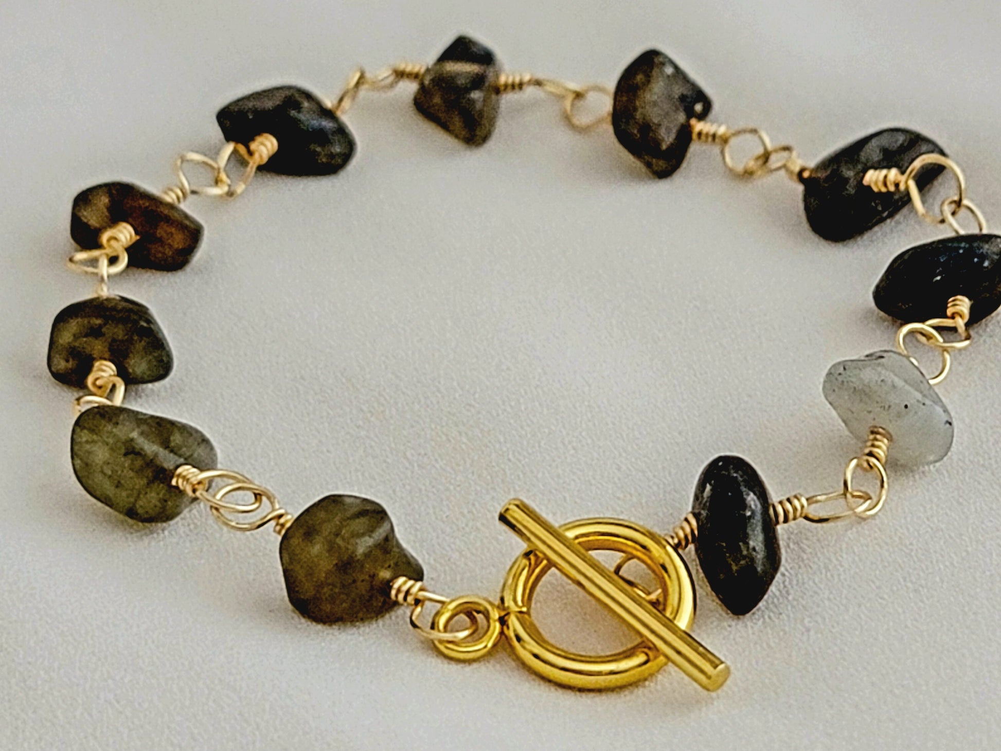 Dainty Green Aventurine Bracelet, Crystal Bracelet, Dainty Green Aventurine Bracelet | Handmade Natural Gemstone Bracelet | Minimalist Healing Crystal Jewelry | Gift for Her