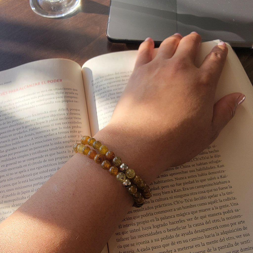 Dainty Bracelet, Leopardskin Jasper Stretch Bracelet, Calming Bracelet, Meditation Bracelet, Earthy gemstone bracelet, Healing Bracelet