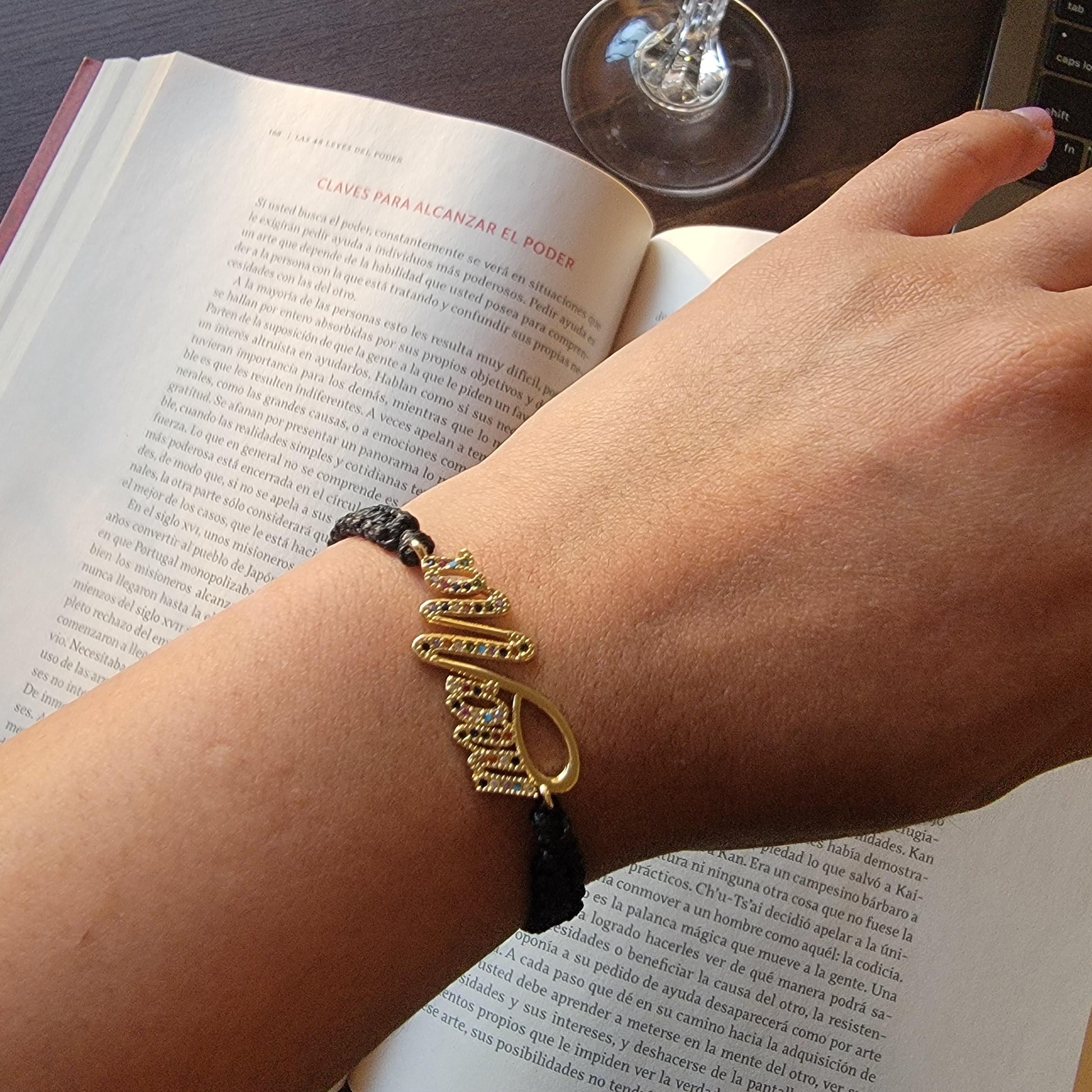 Dainty Mama Bracelet, Knotted Bracelet, Macrame bracelet, Mamas bracelet, Stacking bracelet, Giftful Moms, Gifted Wife, Gifts for-her Wife