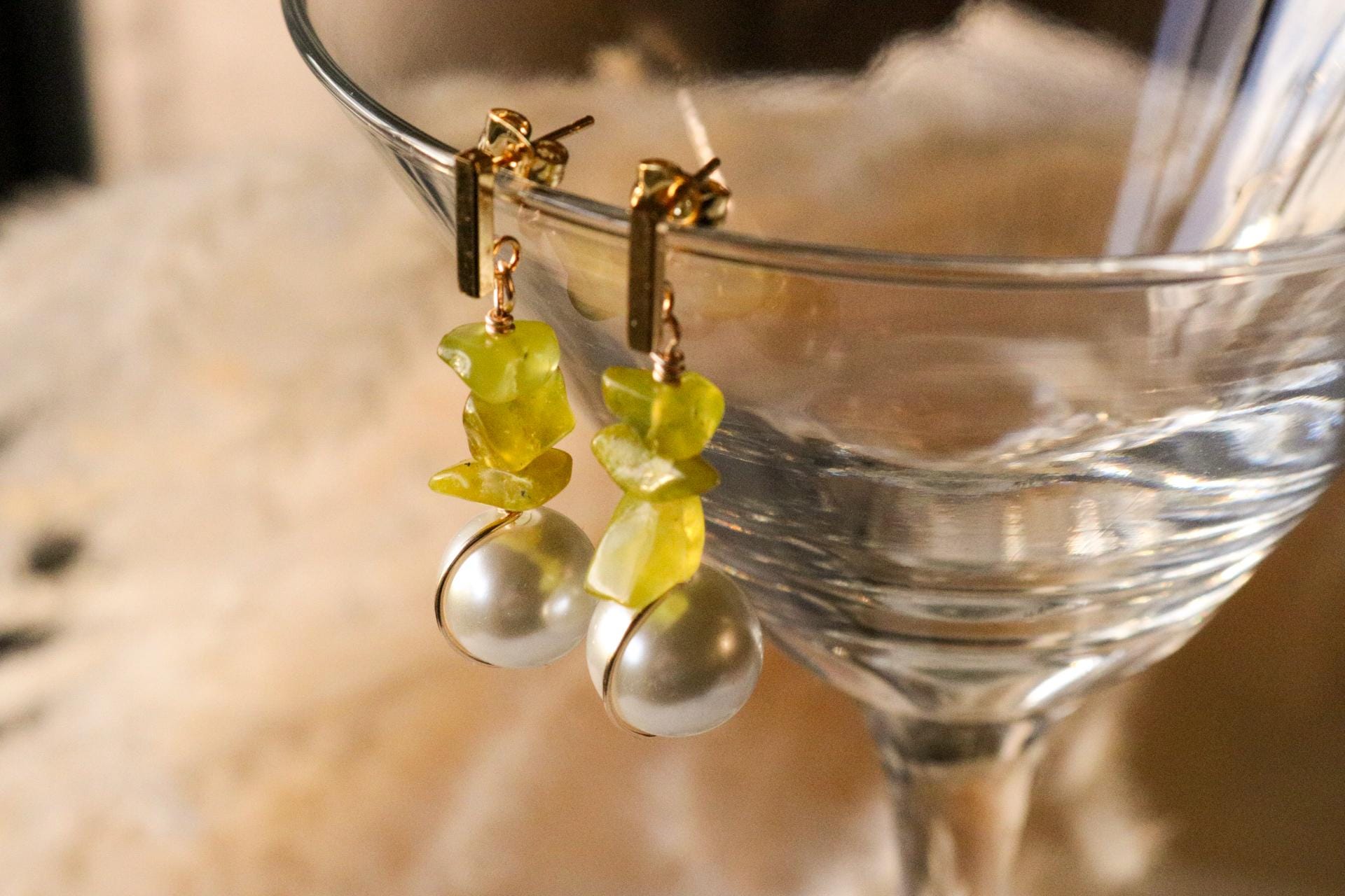 Pearl earring drops, gemstone earrings gifted, Gifteful earrings, bridesmaid pearl drop earrings, mothers days gifted, weddings- giftful