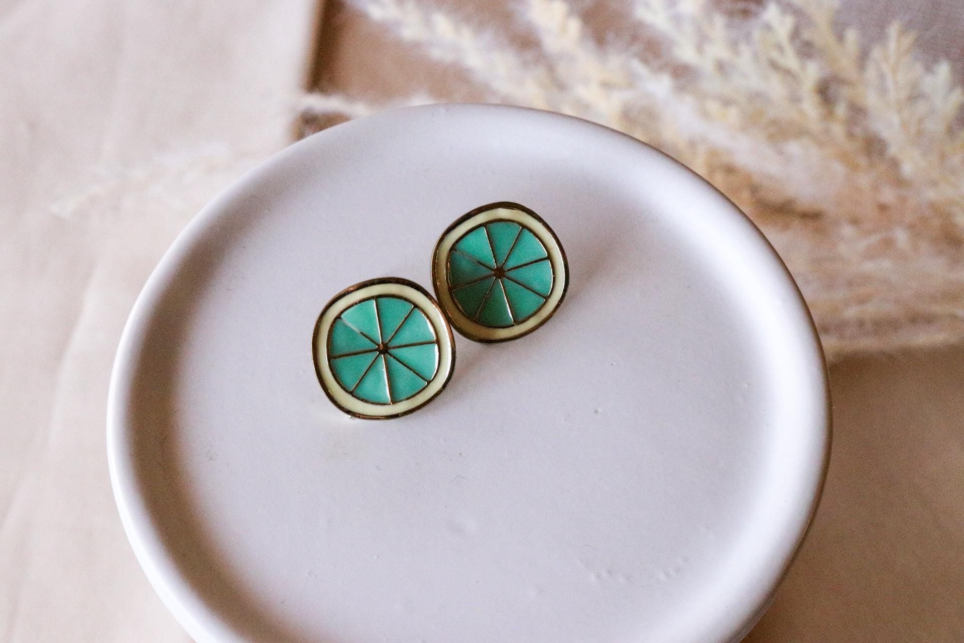 Lemon earrings, Lemon slice earrings, fruite earrings, Food earrings, fruits lovers, giftful food lover, bridesmaide gift, birthdays gifted