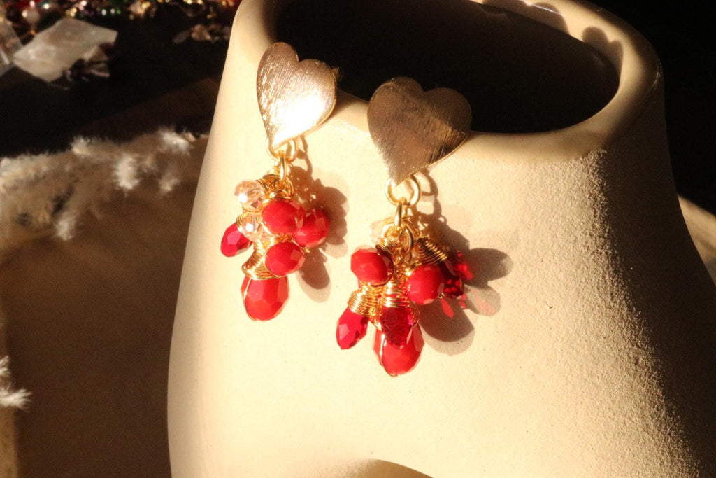 Thread earrings, Dainty earrings, huggie earrings, drops earrings, dropping earring, minimalist earring, wifely giftful, gifts for mom