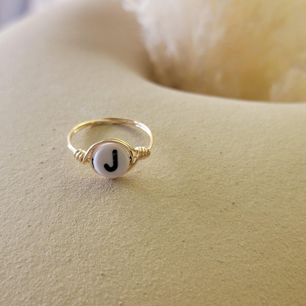 Initial Ring, Letter ring, Custom Letter Ring, best friend rings, Minimalist Ring, initial d, Gift for Her, Mothers Day Gift, dainty ring