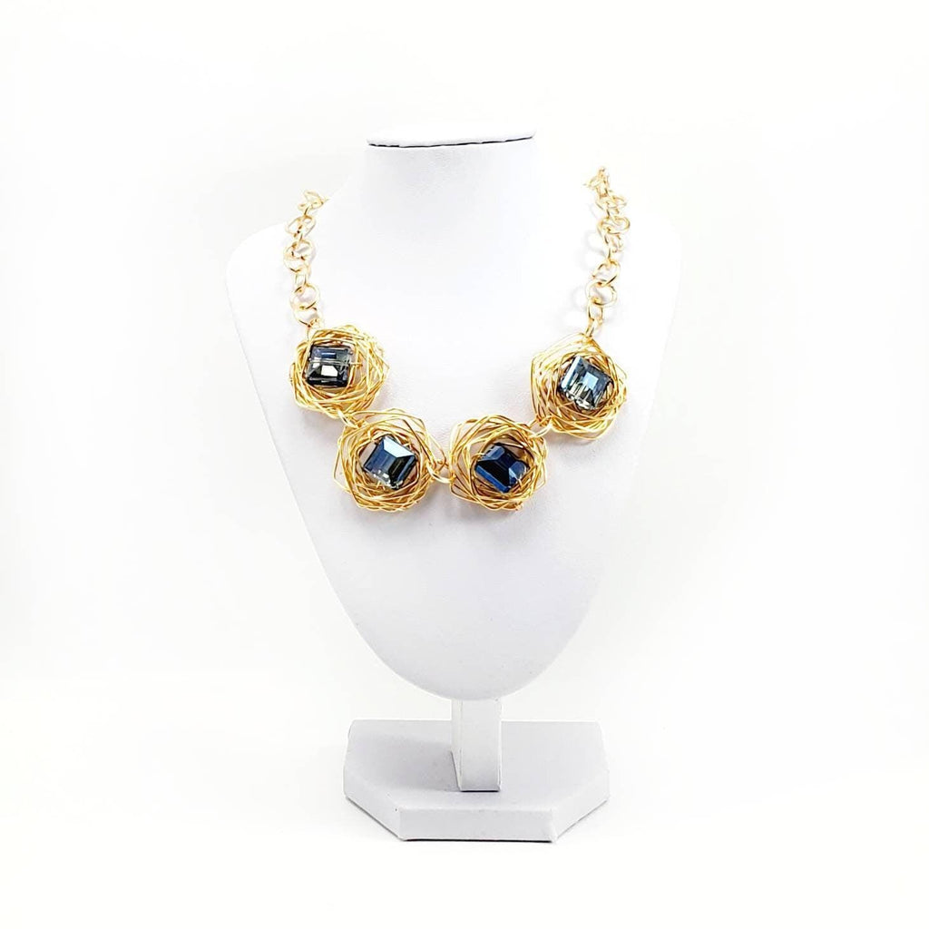 Statement Thick Gold Necklaces,