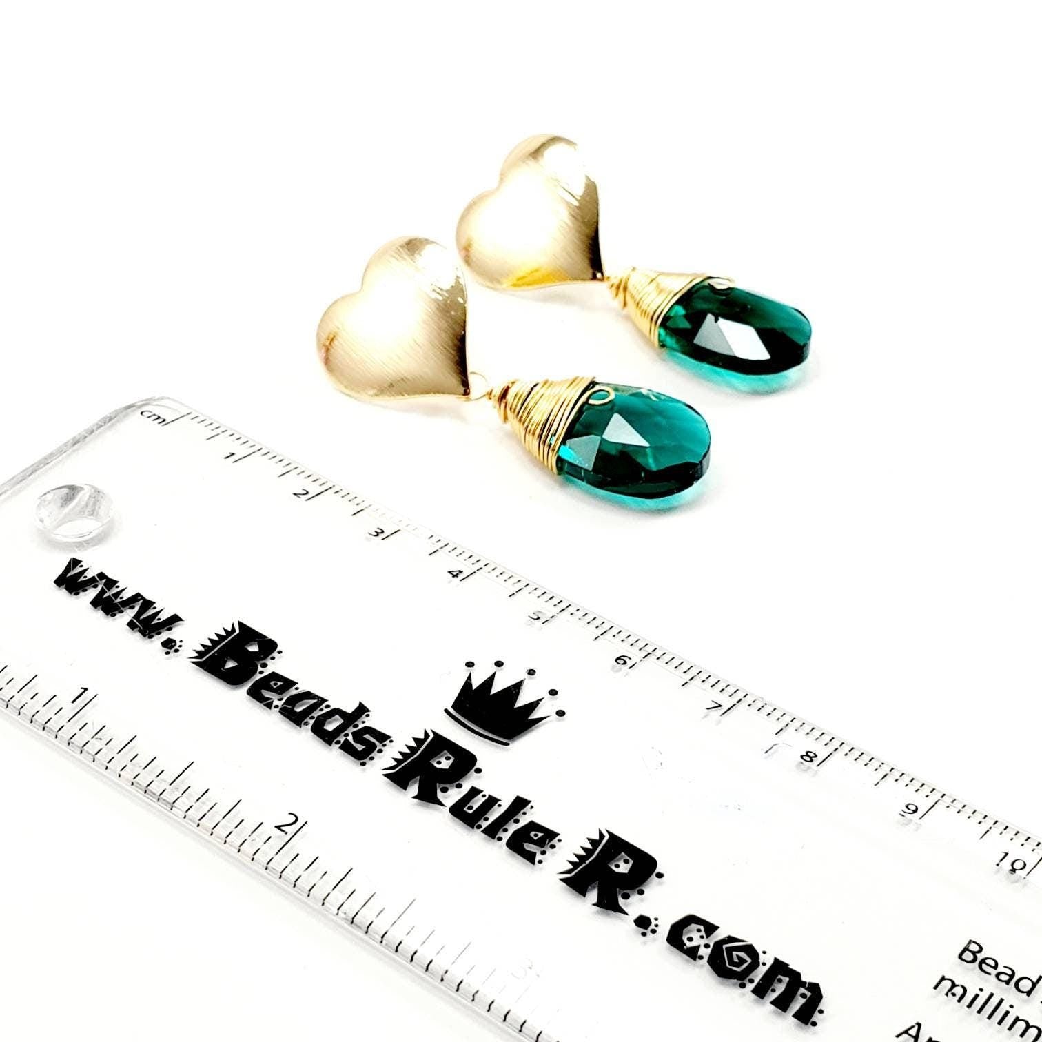 Teardrop earrings, Gold Filled Teardrop Dangle, Green Teardrop Dangle Earrings, Handmade Water Drop Earrings, Wedding Earrings