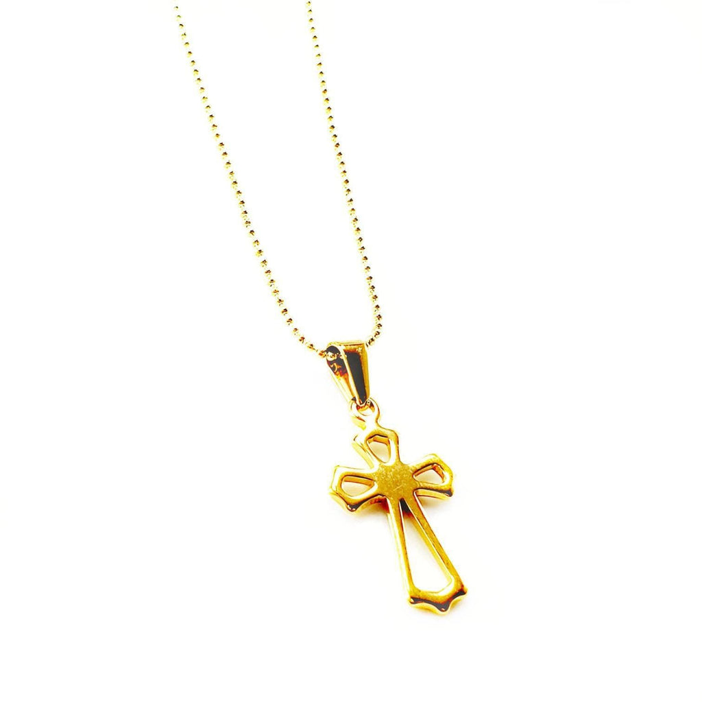 Dainty Cross necklaces, Thin gold necklace, Necklace minimalistic, Chain necklace, Baptism Gift,Cross Jewelry, Communion Cross Necklaces Her