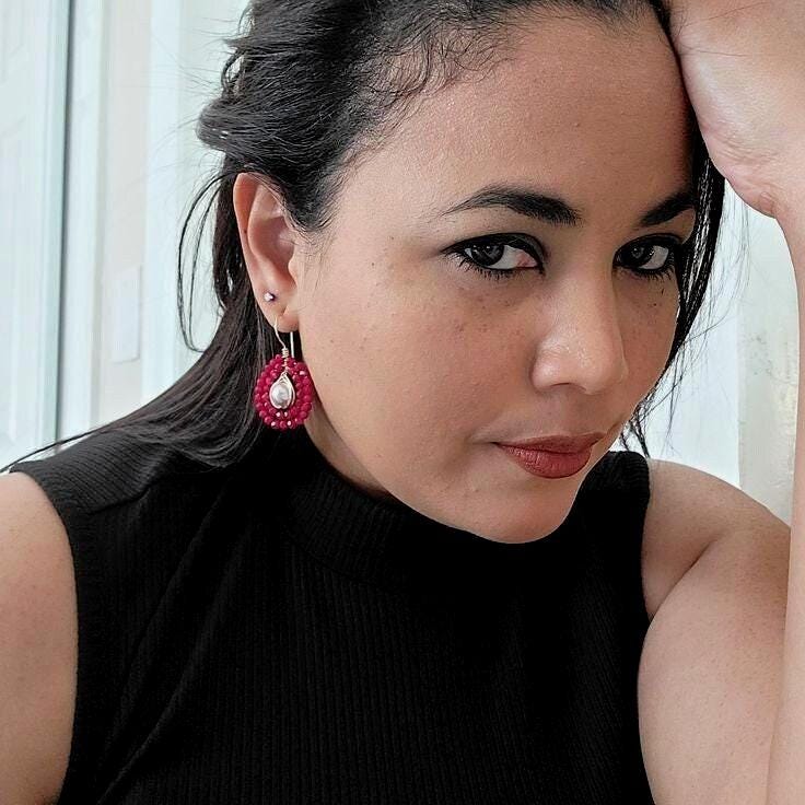 Pearl Drop Earrings, Dainty Large pearl drop earrings, Pearl earrings wedding bridesmaid, maid-of-honor gift, wedding pearls earrings
