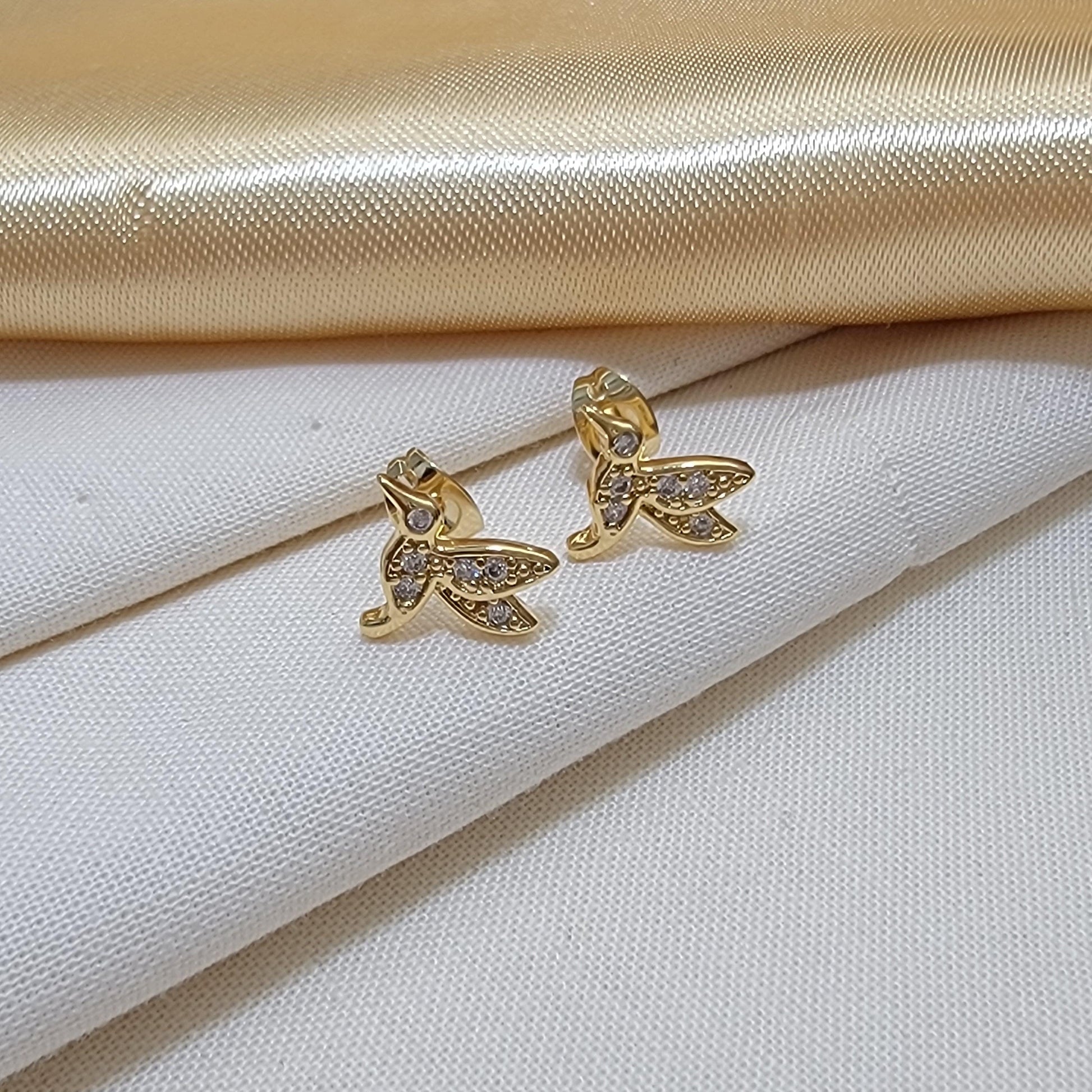 Dainty Bird Stud Earrings, Small earrings studs, Minimalistic earrings, Earring Tiny, Animal lover, Wife gift, Gift Moms, Gifts for-Her