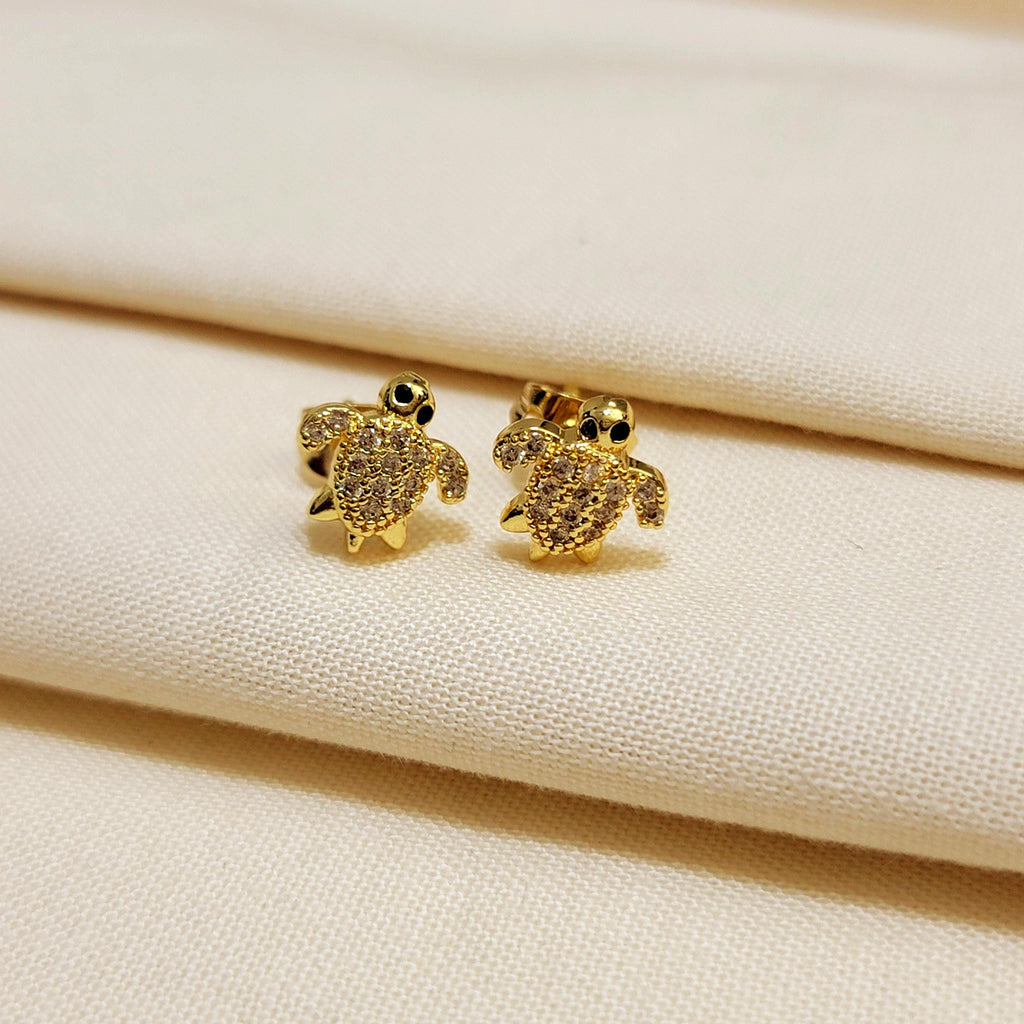 Dainty Turtle Stud Earrings, minimalist earrings, Mini tiny minimalist, Small earrings studs, Gifts for-Her, Motherly gifted, Wife gift