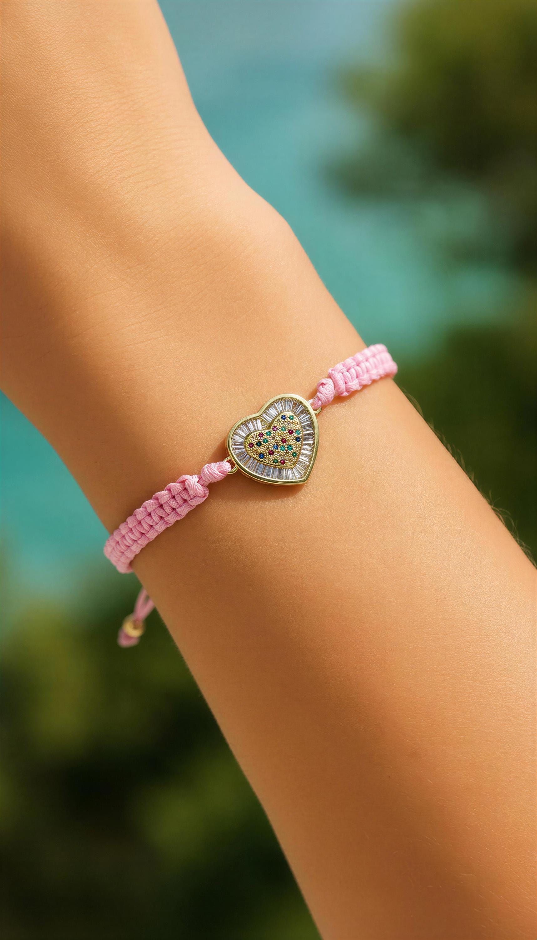 Dainty heart bracelet, Lovely bracelet, Girlfriend-bracelets, Bestfriend gifts bracelets, bracelets for moms, gifts for-her, gifted for wife