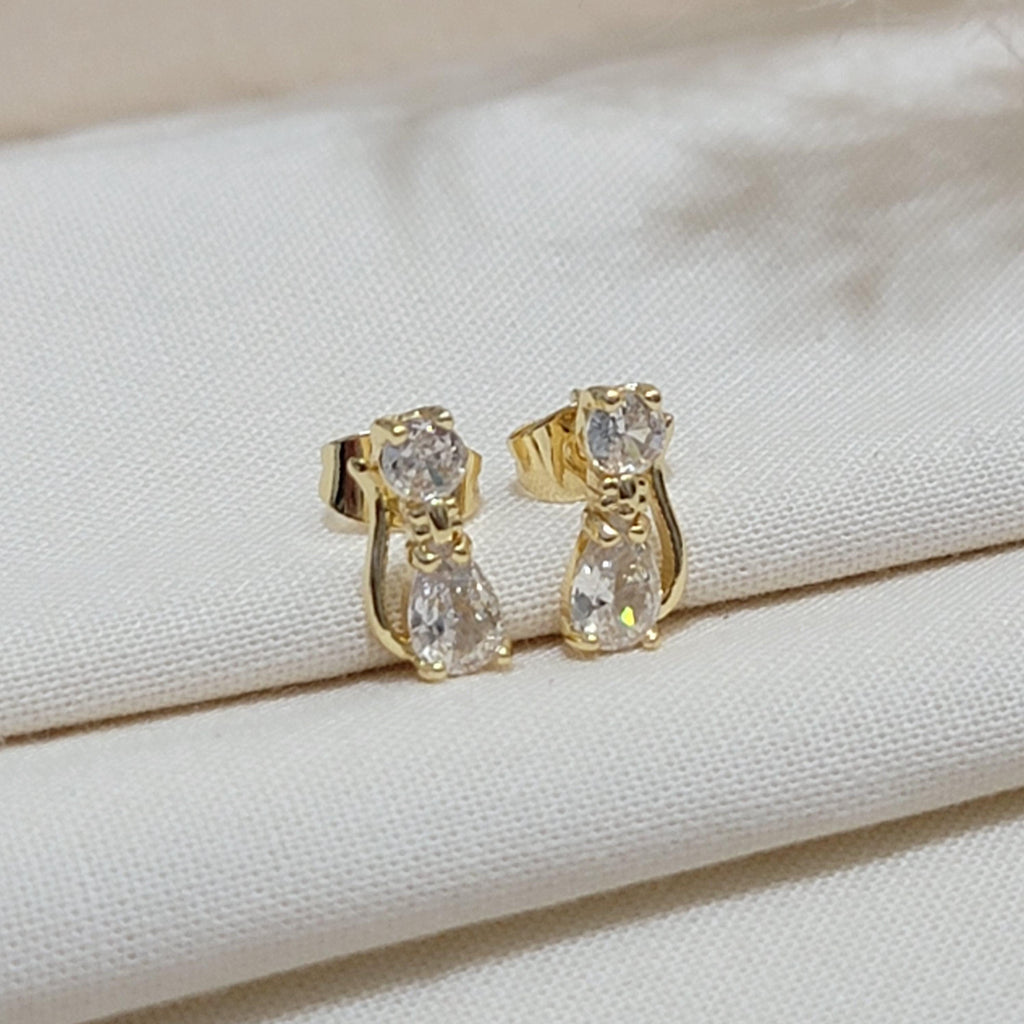 Dainty Cat earrings, Cat-ear, lover gift, Gift for Pet Lovers, Pet Studs, Minimalist Earrings, Motherly gifted, gifts for-her, wife gift