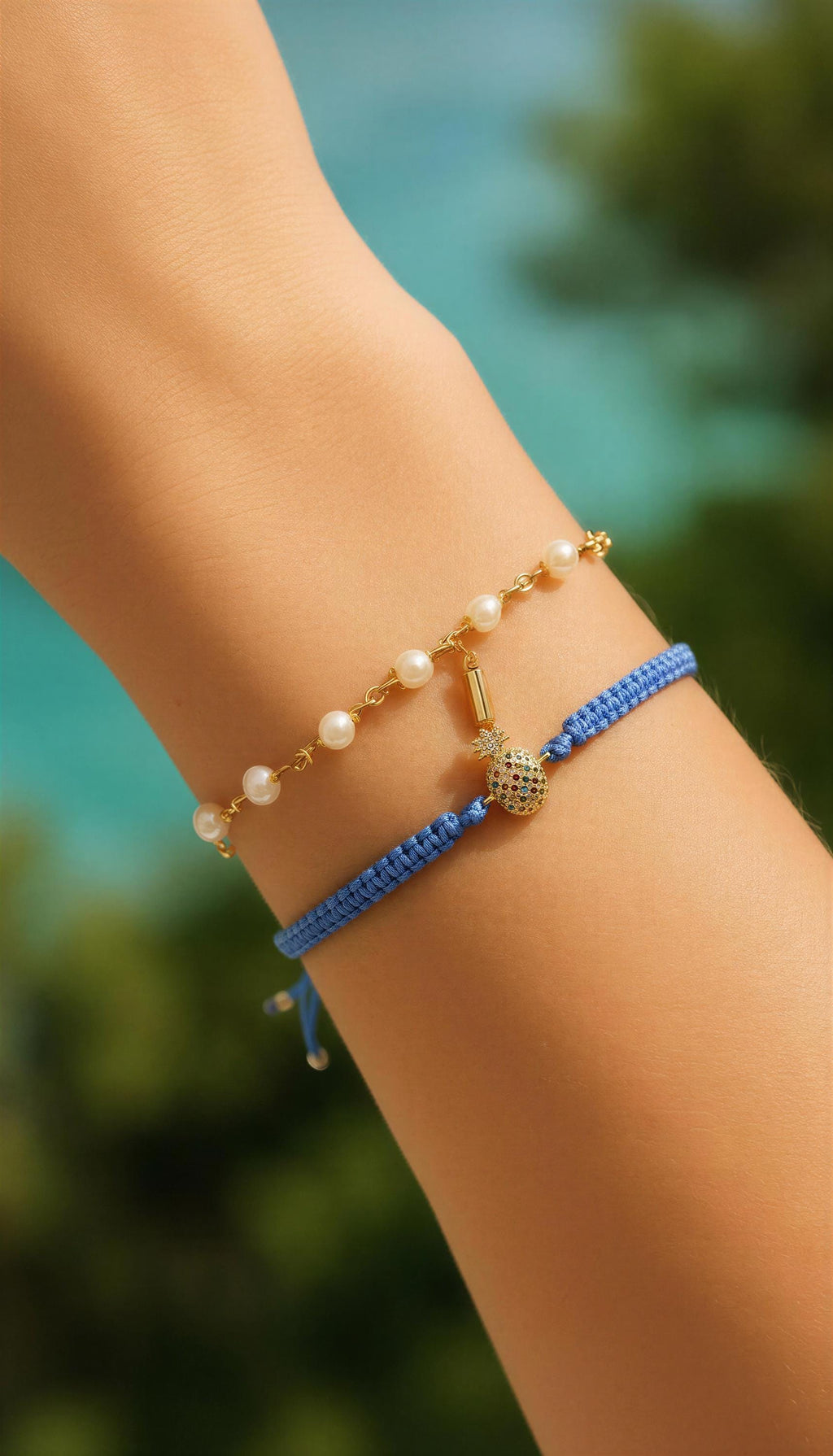 Pineapple bracelets, Dainty bracelete, Bracelets macrame, Bestfriend gifts bracelets, bracelets for moms, gifts for-her, gifted for wife