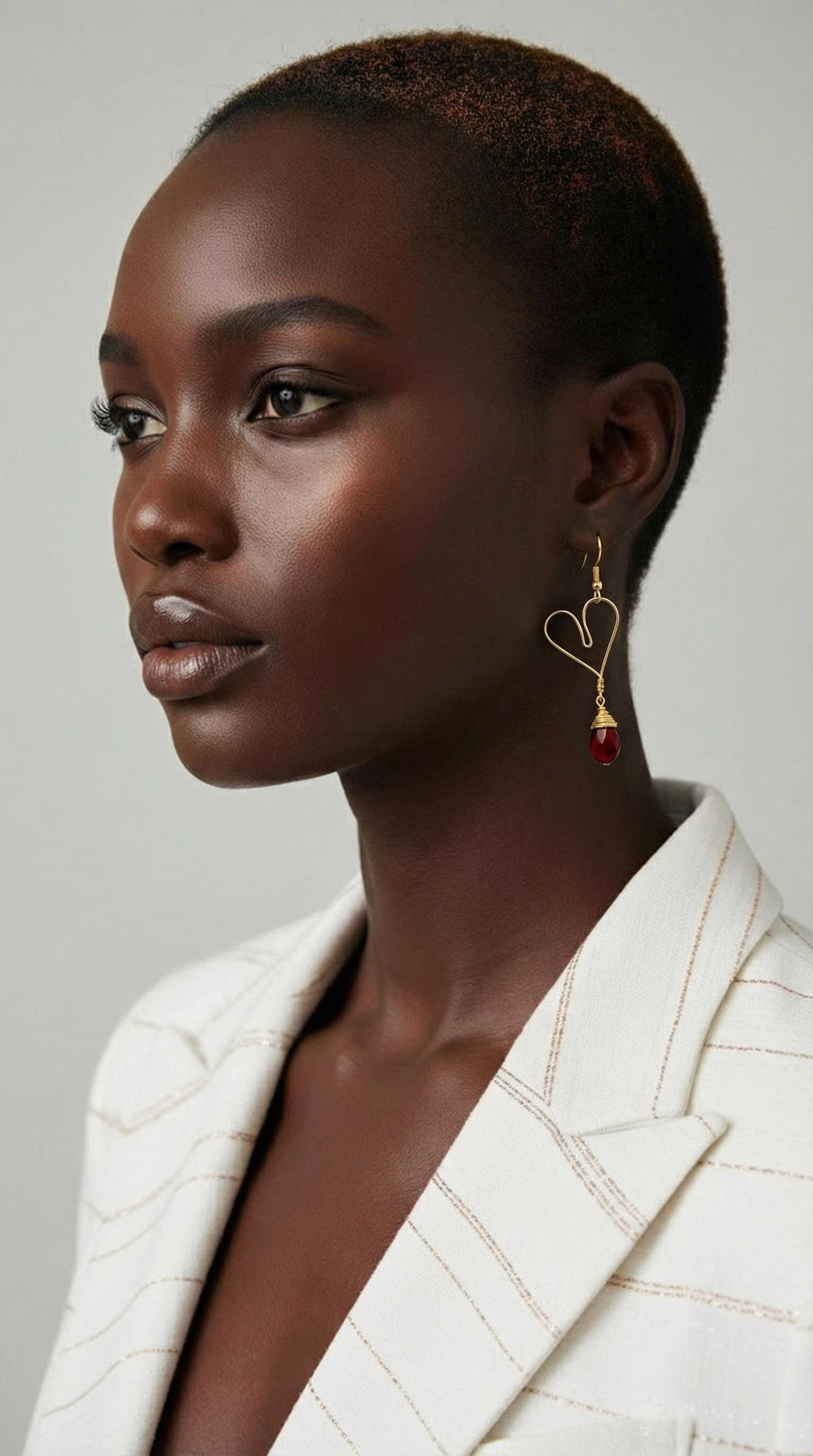 HEART HOOP EARRING, Dainty earrings, Gold Hoops, Gold Heart Hoop Earrings, Gold Filled Heart Earrings, Lovely earrings, Earring hoop thin