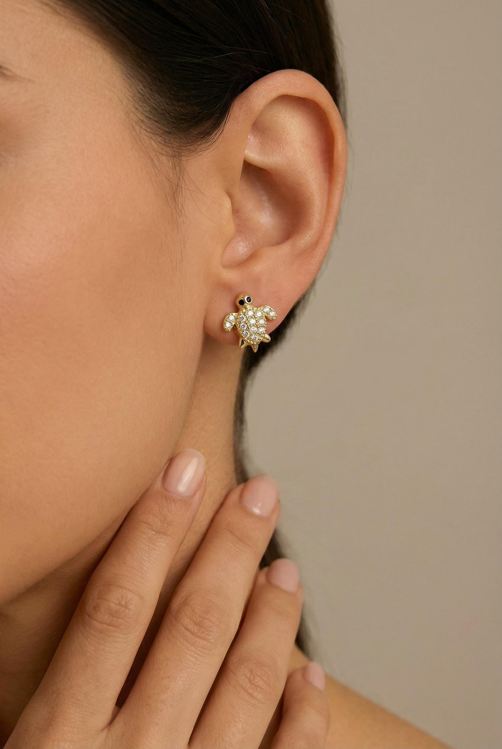 Dainty Turtle Stud Earrings, minimalist earrings, Mini tiny minimalist, Small earrings studs, Gifts for-Her, Motherly gifted, Wife gift