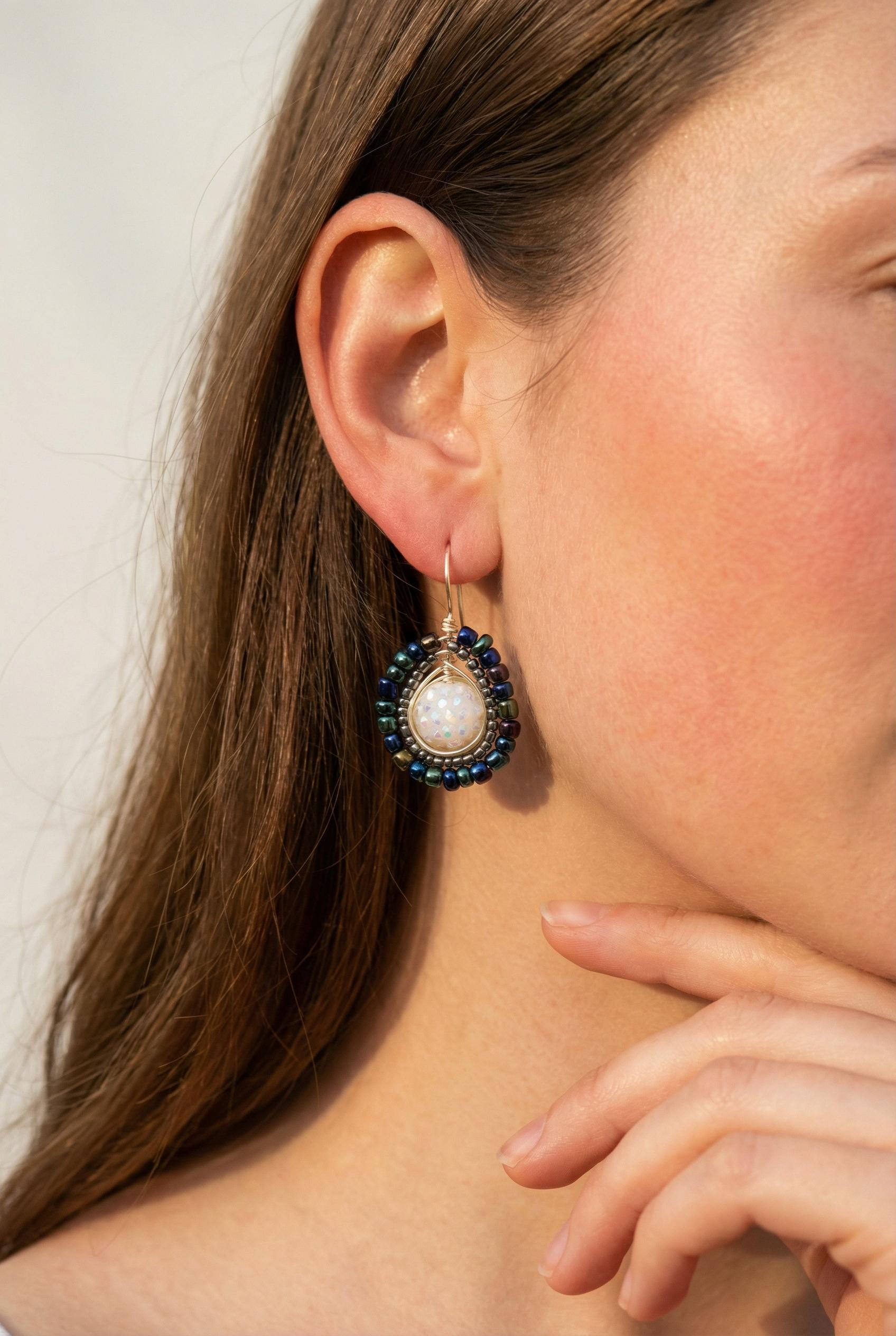 Dainty Earrings Drop, Dropping Earring, Gold Dainty Earring, Statemente Earrings, Bridesmaid earrings, Gifts for-Her, Gifted Earring,