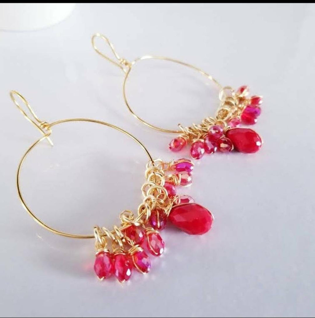 Dainty Thin hoop earrings, Gold thin hoop, Minimalistic hoop earrings, Big hoop earrings Colorful, Crystal hoop earrings, Gifte-for-her
