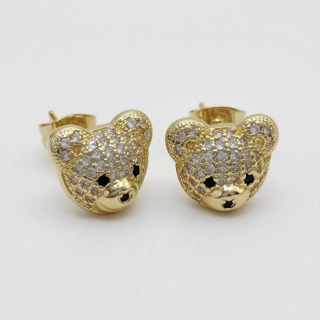 Bear Stud Earrings