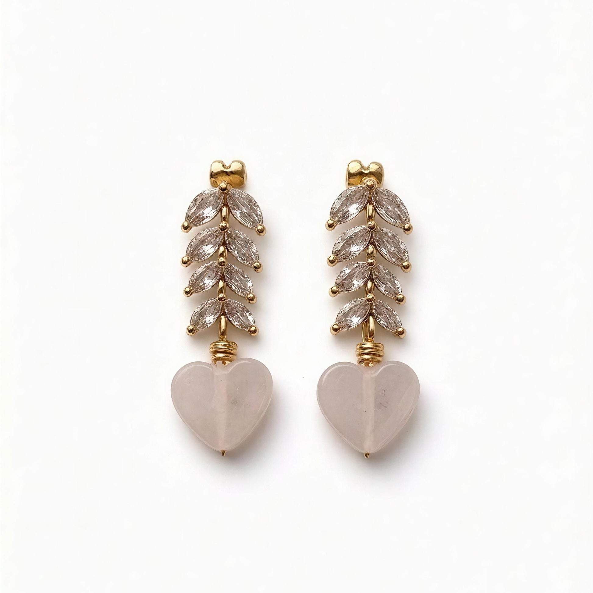 Rose Quartz Earrings