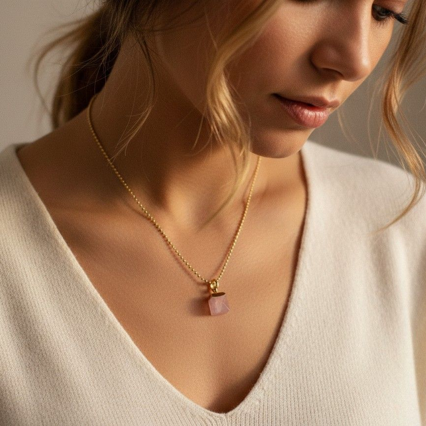 Rose Quartz Necklace