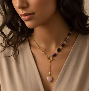 Amethyst necklace
