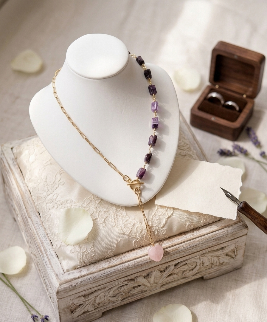 Amethyst necklace
