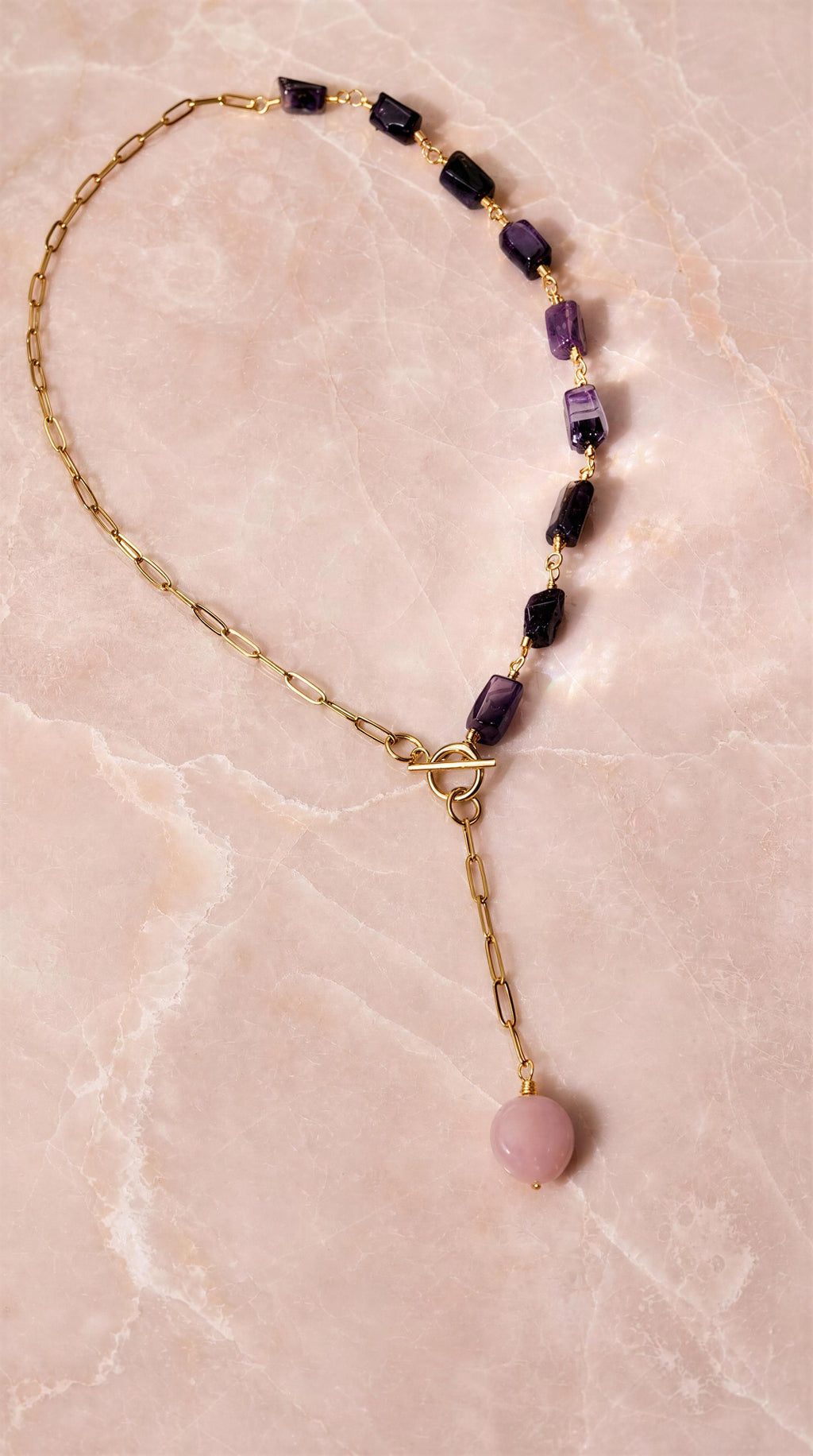 Amethyst necklace