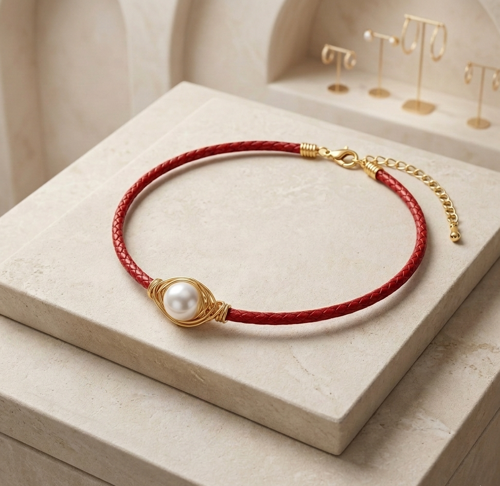 Red choker