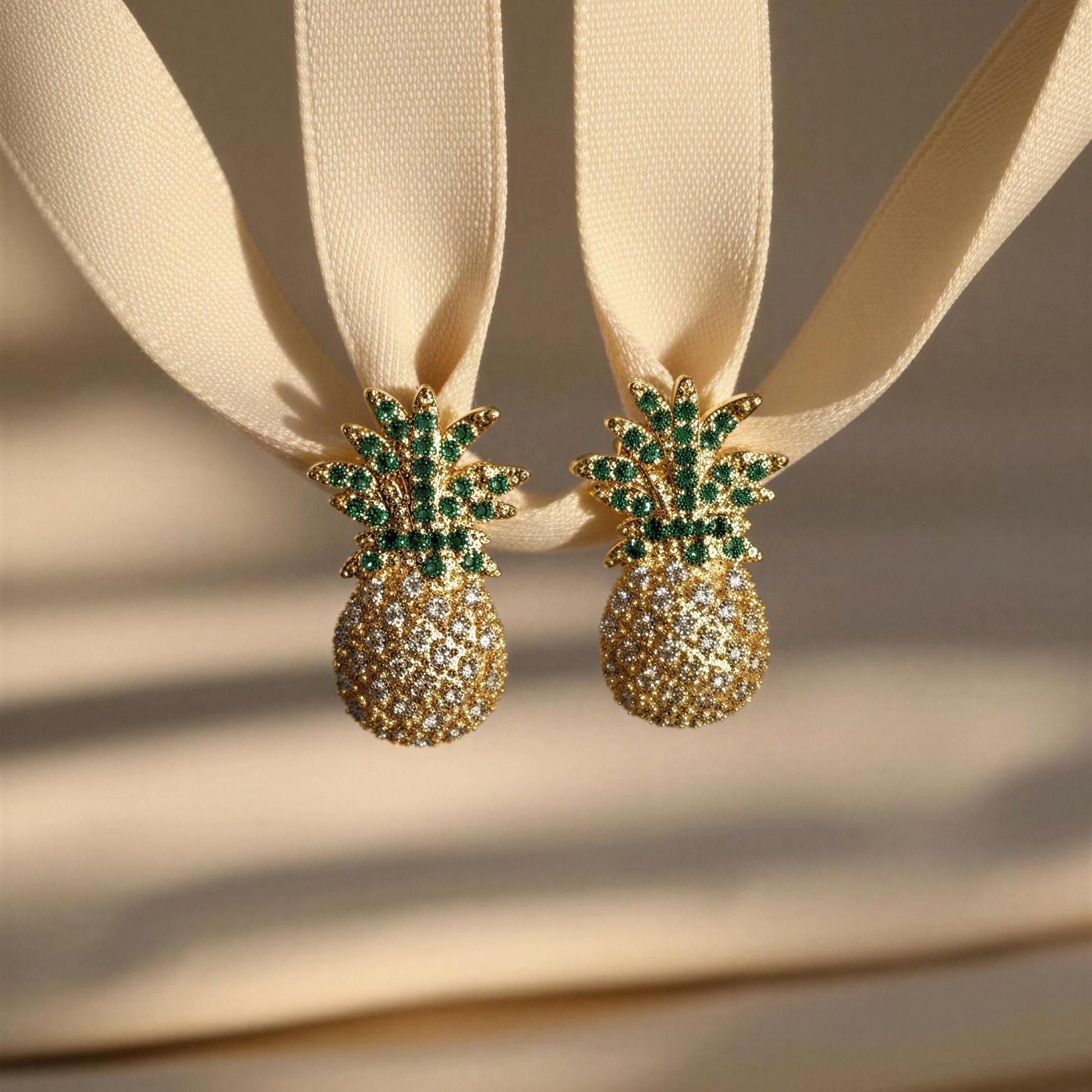 Pineapple Stud Earrings