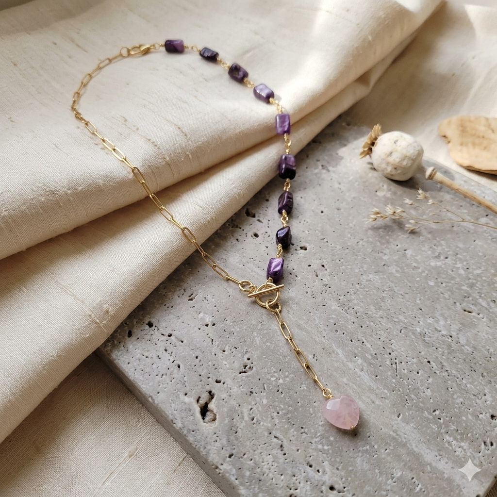 Amethyst necklace