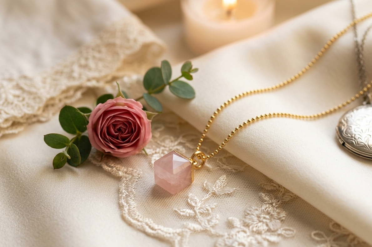 Rose Quartz Necklace